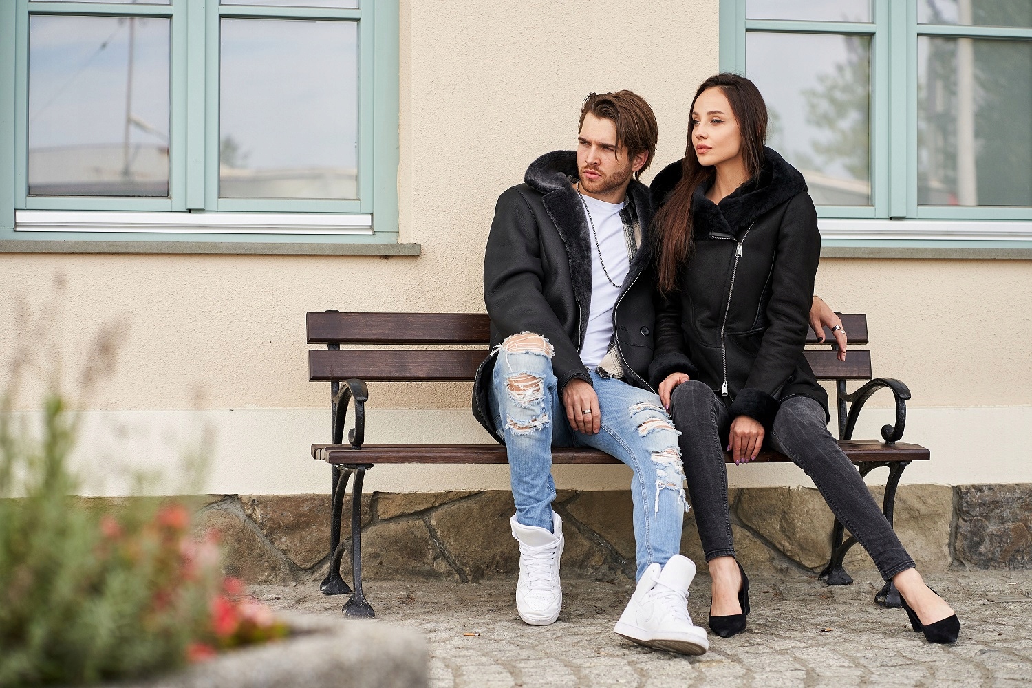 KOŻUCH DAMSKI Z KAPTUREM WSTAWKI LICOWE ZL01 Rozmiar XXL