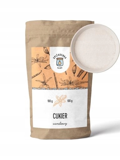 Levně 7 x Vanilínový Cukr aromatický pro koláče a pečivo Velký Balíček Spiżarenka