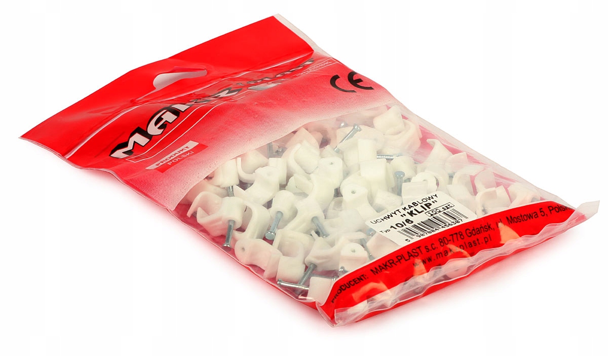 

Uchwyt kablowy 10/6 mm opakowanie 100 sztuk