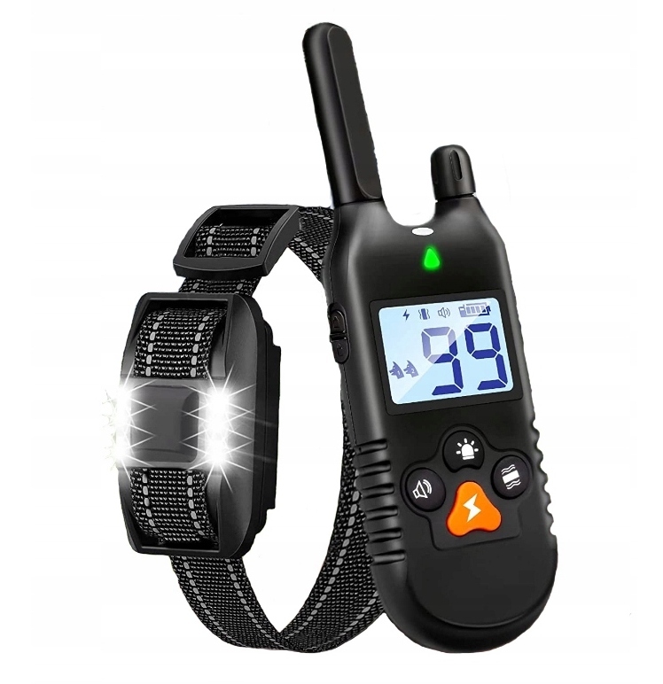 Levně Elektrický Obojek Pro Psa 900M Výcvikový Dálkové Ovládání