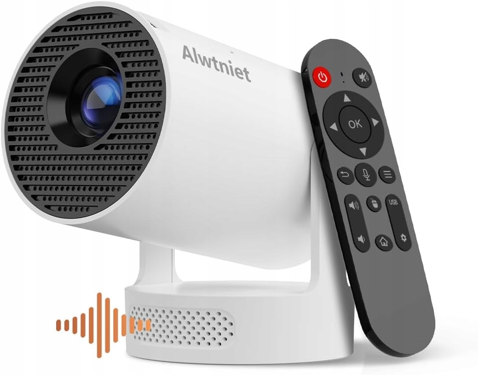 Projektor Mini 4K Wifi 6 Bluetooth Android Otočný O 180°