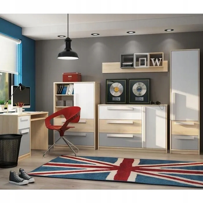 Front Drop 06 W ML Meble Kolekcja Drop Biały Głębokość mebla 2 cm