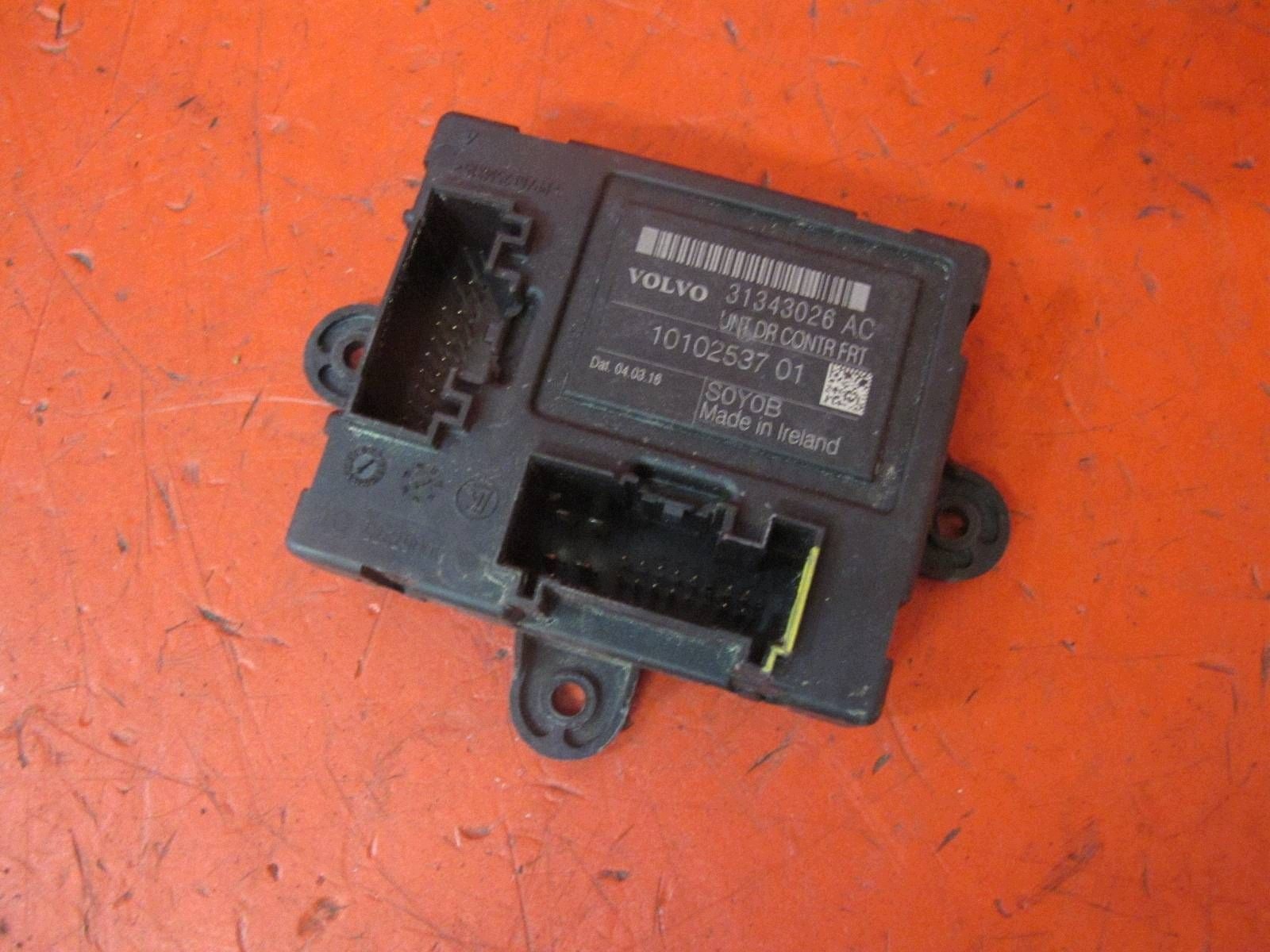 VOLVO XC60 and 1 module control unit door left front front 31343026AC