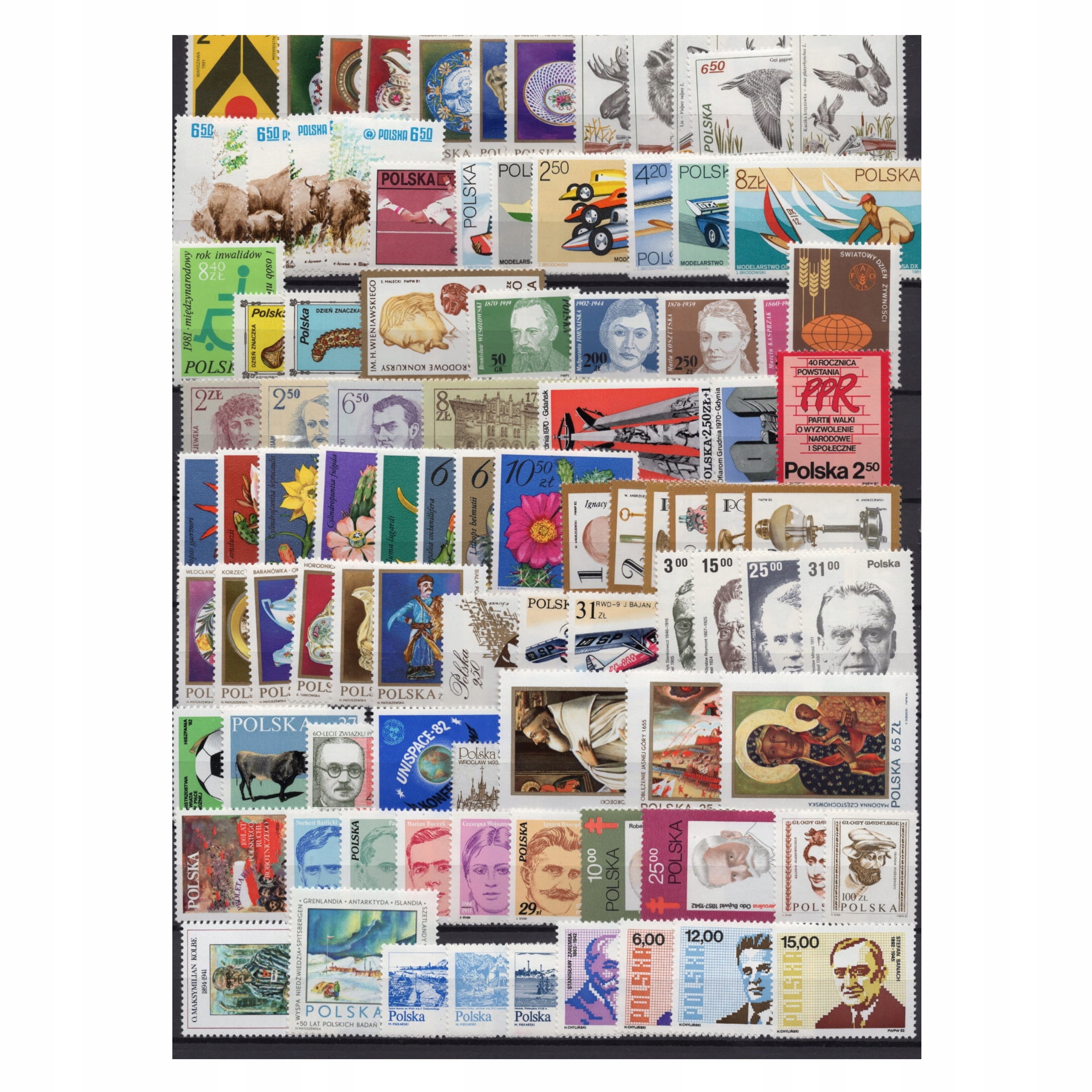 Pakiet znaczków polskich czyste [579]