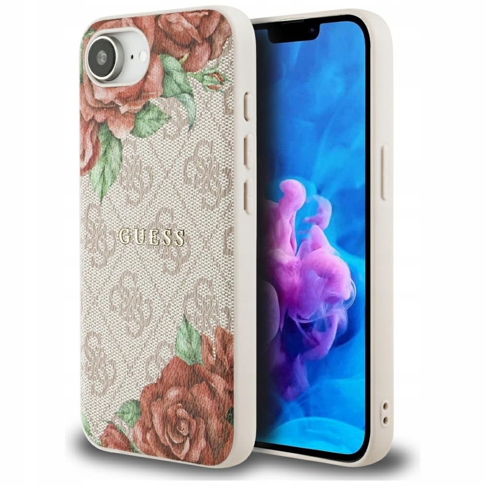 Etui Guess do iPhone 16e, Różowy