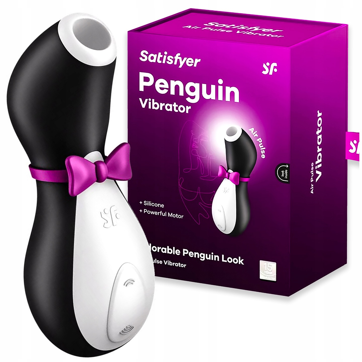 Satisfyer Penguin Air Pulse 11 poziomów Pingwin masażer łechtaczki