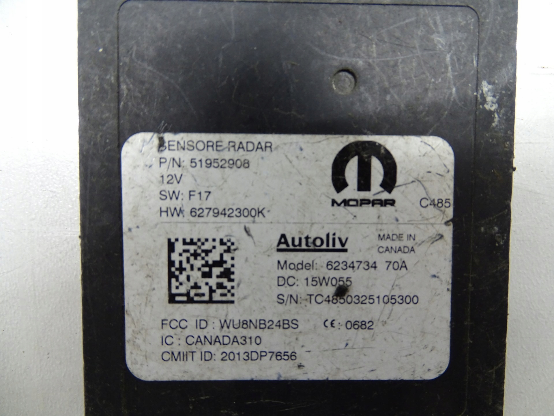 sensor MARTWEGO POLA JEEP RENEGADE 51952908 6234734