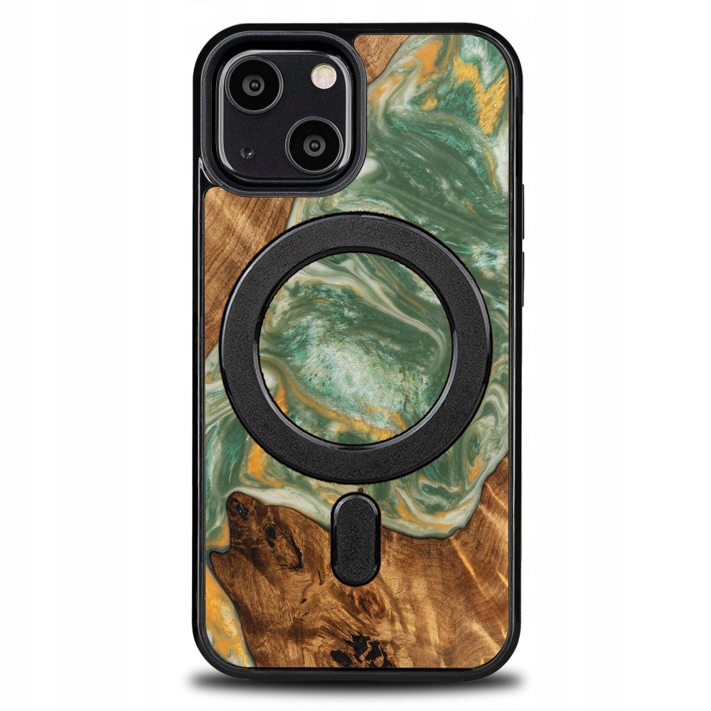 Pouzdro Bewood Unique pro iPhone 13 Mini 4 Živly Voda s MagSafe