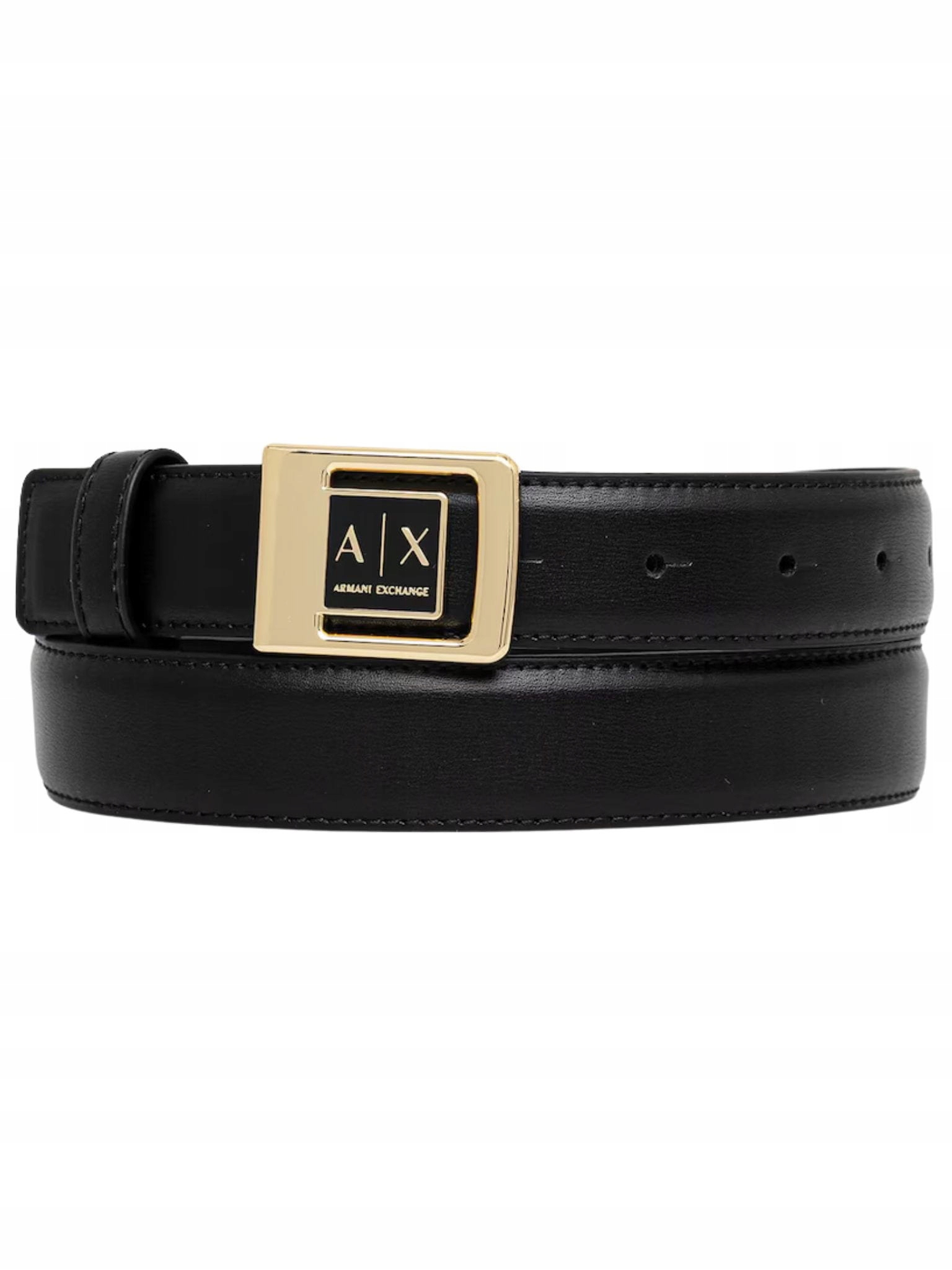 Pásek Armani Exchange XW001202 AF15326 černý Belt: 75