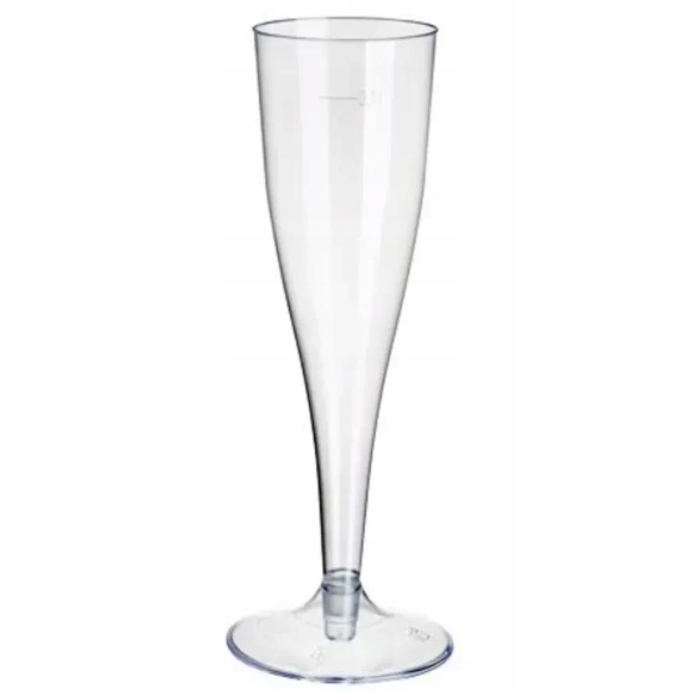 

Kieliszki do szampana jednorazowe bezbarwne 100ml