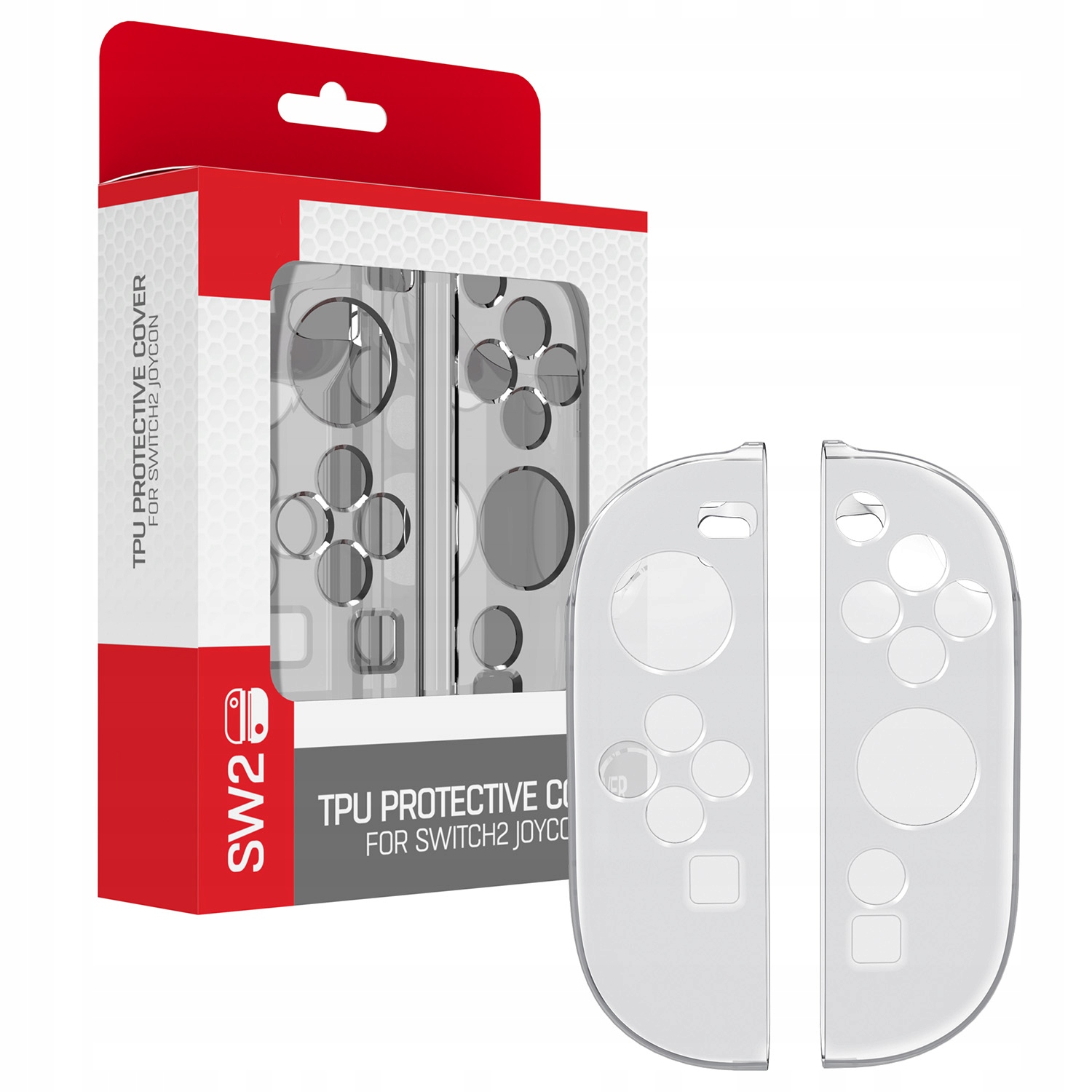 IRIS Nakładki na joy-con 'y do konsoli Switch 2 z TPU giętkie TPU case