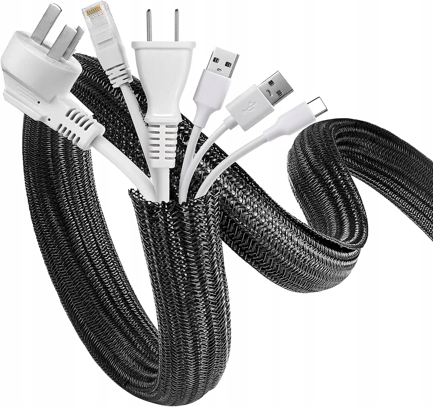 ORGANIZER OSŁONA OPLOT MASKOWNICA DO KABLI osłona przed kunami 3M