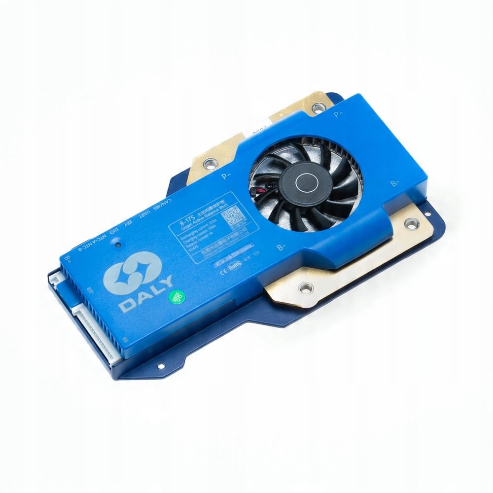 Bms Daly 100A s Balancérom 8S 10S 12S 14S 16S 17S 250A Li-Ion/LiFe, 1A Balancovanie, WiFi