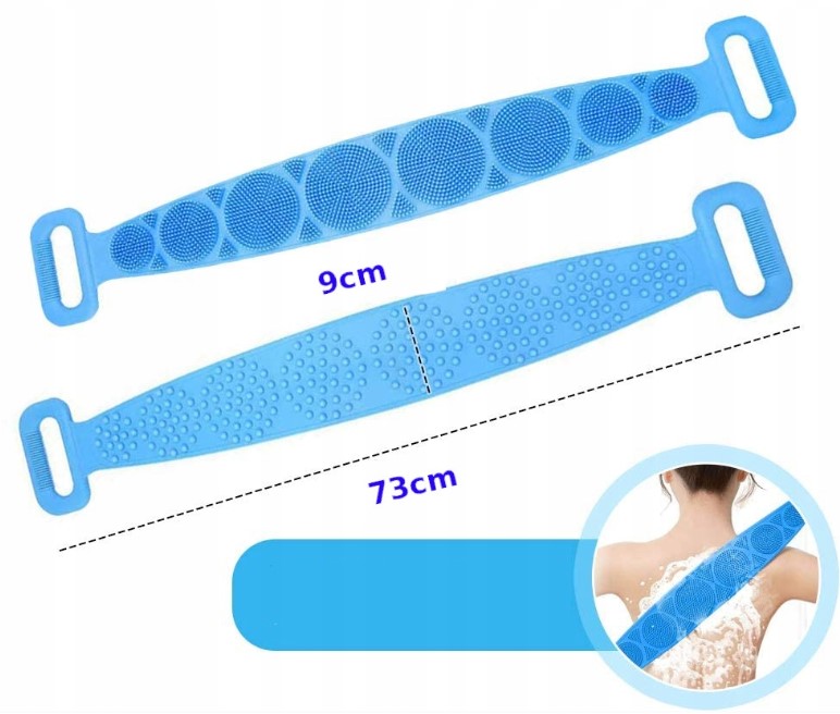 MASAŻER MYJKA DO MYCIA PLECÓW SILIKONOWA SZCZOTKA Marka Satis