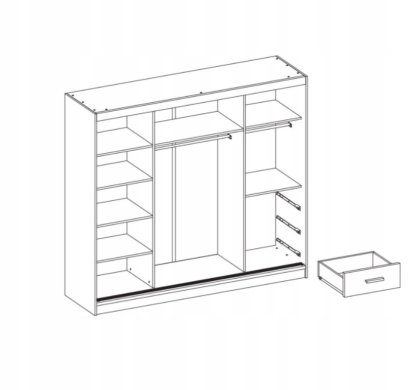 Szafa przesuwna Wenecja id Kod producenta Szafa Wenecja