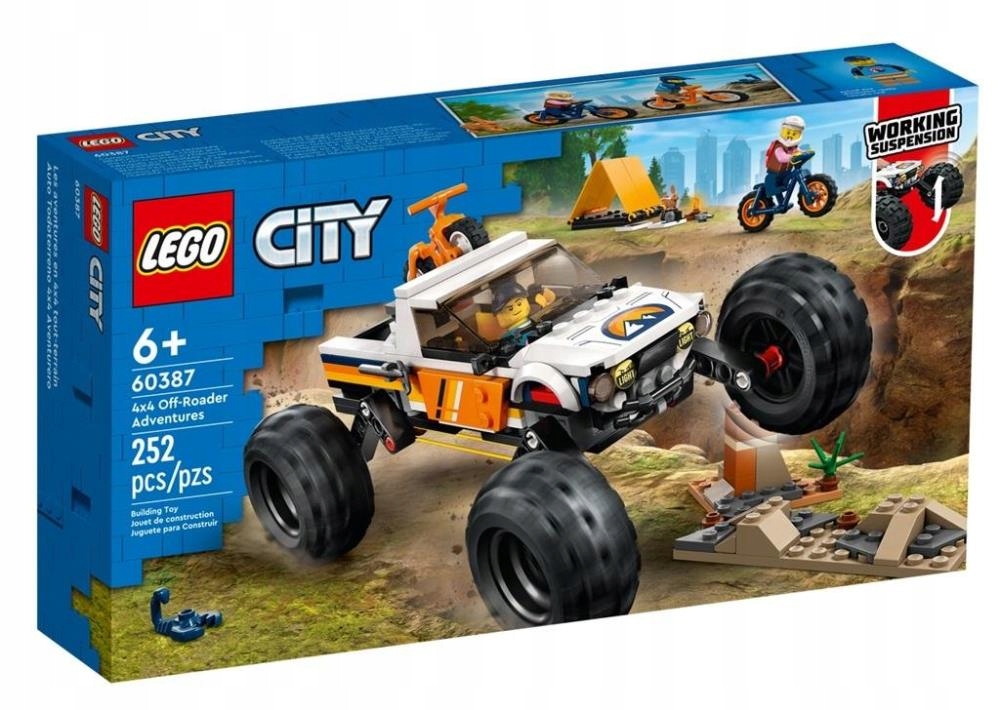 

Lego City 60387 Przygody Samochodem Terenowym.....