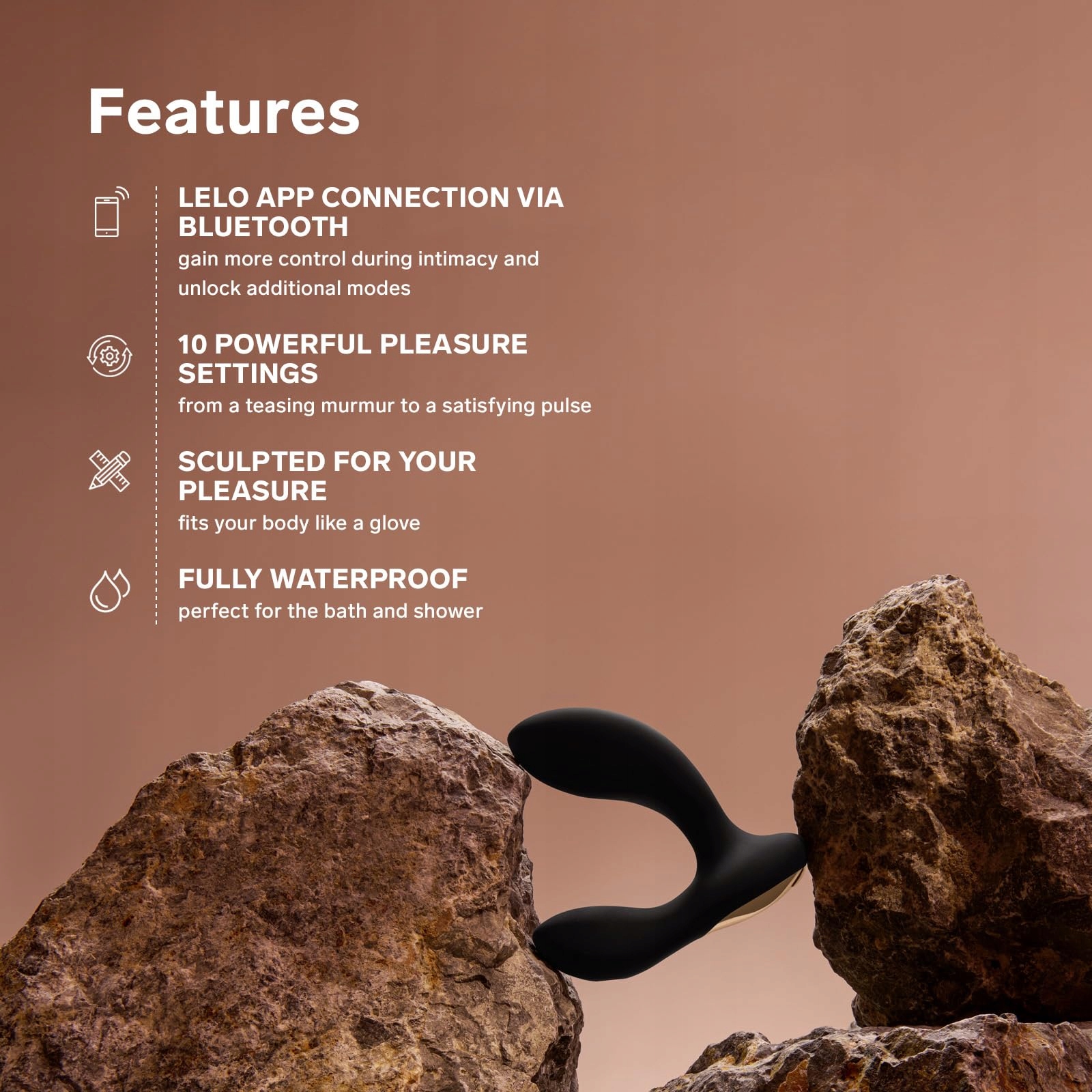 LELO HUGO 2 Prostate Massager Bluetooth 10 Modes Men's Stimulation Green — miniatura 4