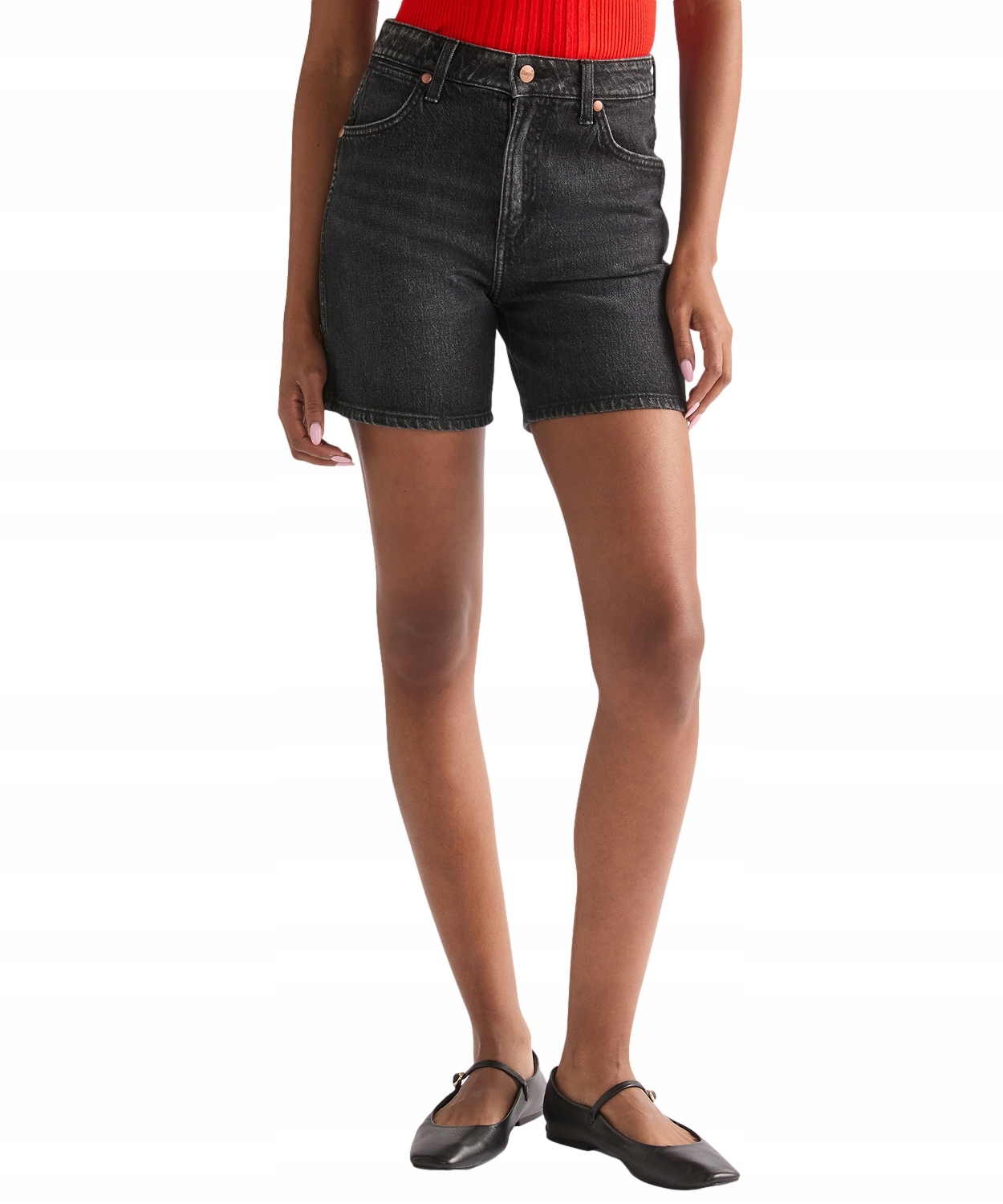 Šortky Wrangler Cowboy Short 5 Inch 112378212 Dried Ink W 27