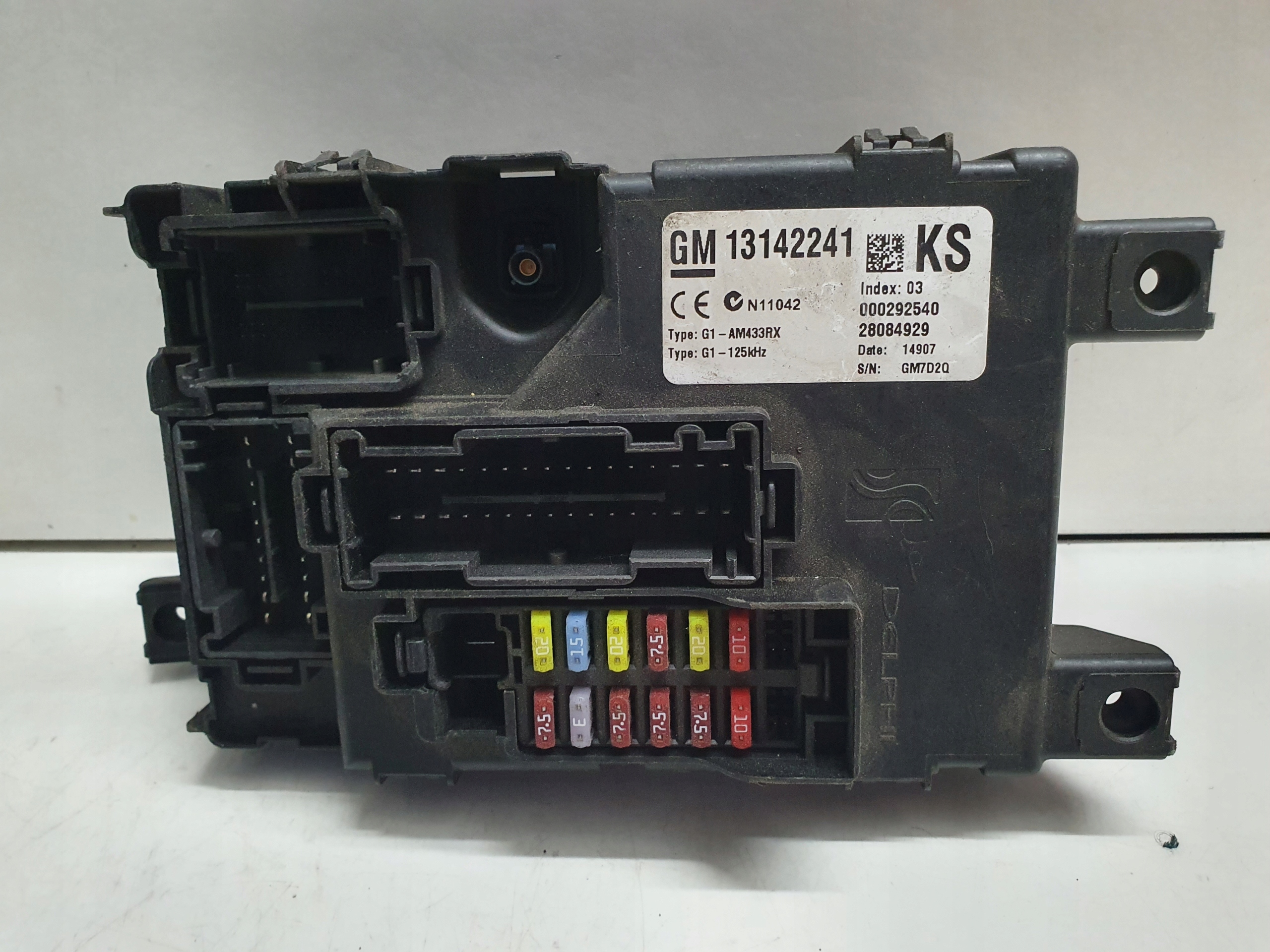 OPEL CORSA MODUL BSI SKRZYNKA BEZPIECZNIKOW KS