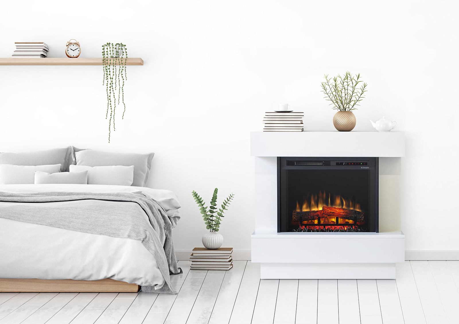 Kominek elektryczny EWT Dimplex Avalone BIAŁY Marka Dimplex