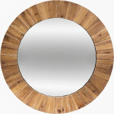 

Lustro Okrągłe 83 cm Natura Drewno ml. 80 New