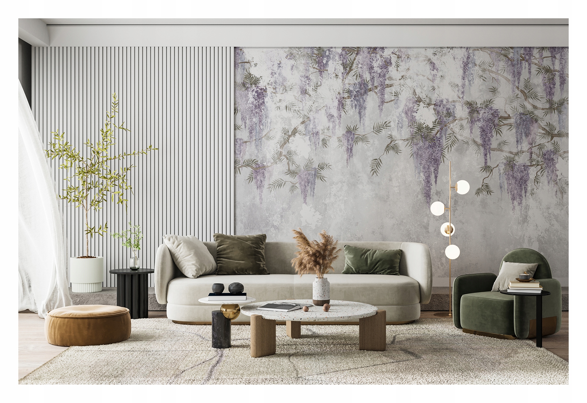 Fototapeta Závesné kvety 400x280 štruktúra 350 g