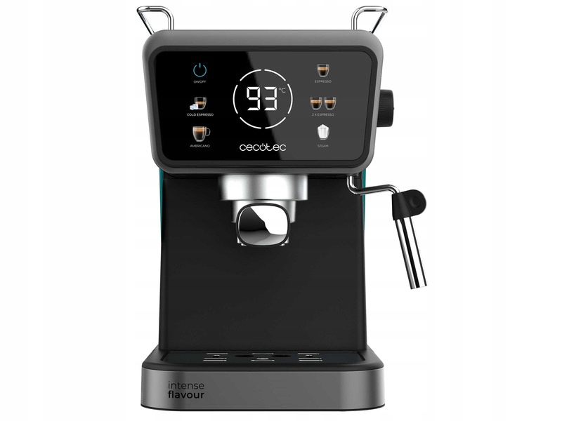 Ekspres ciśnieniowy Cecotec Power Espresso Touch ColdBrew 850 W czarny
