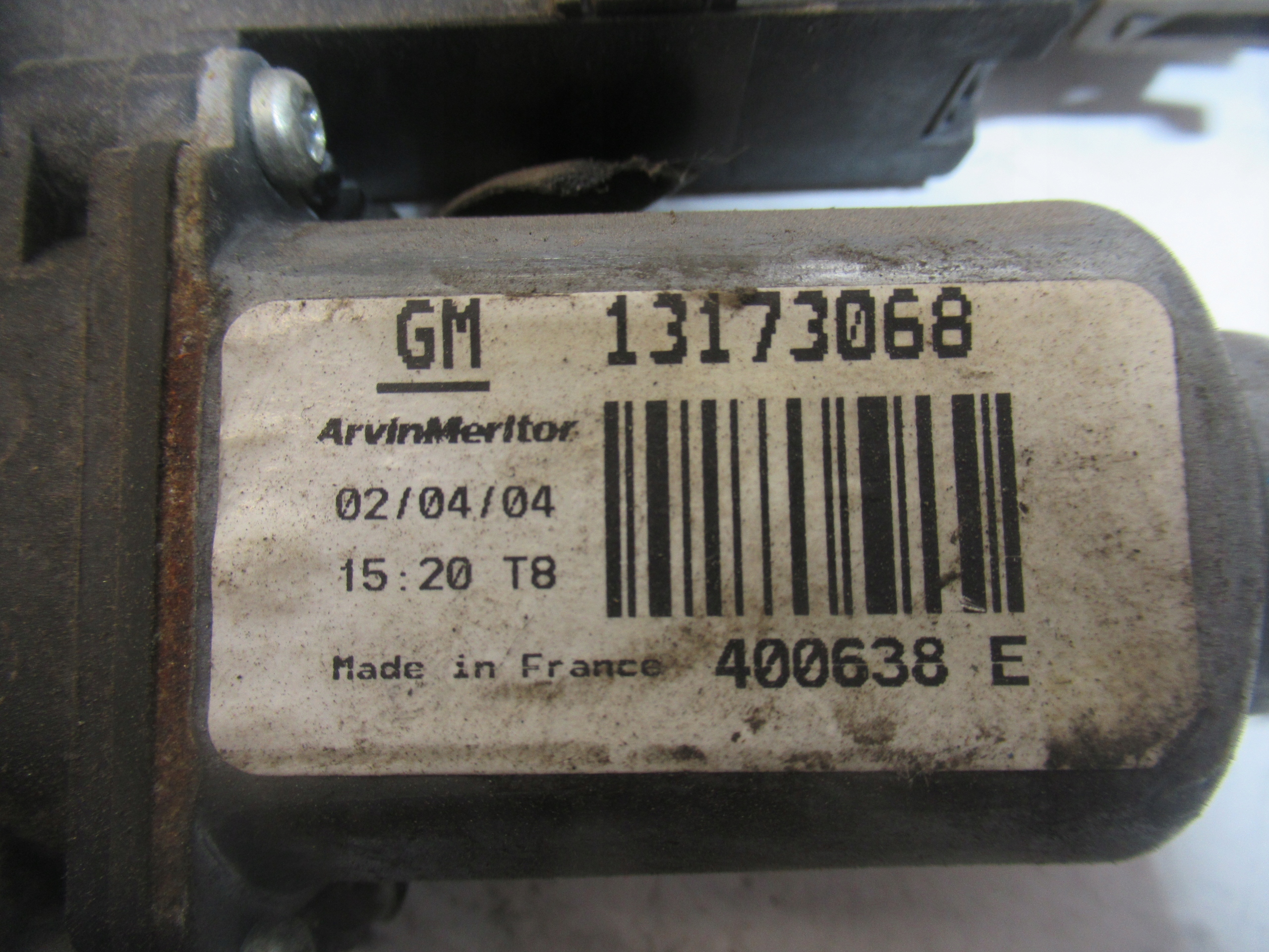 ELE mechanism windows right front 3D OPEL CORSA C 2002