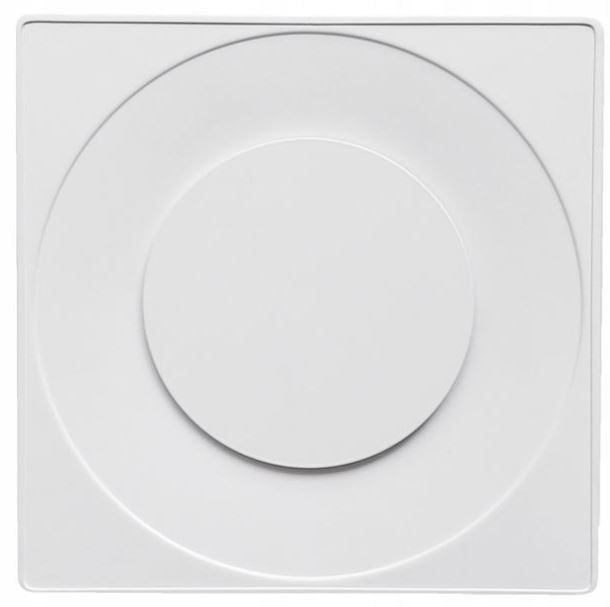 Anemostat DARCO VENTLAB fi 150 biały kwadrat ASKV Kolor dominujący biały