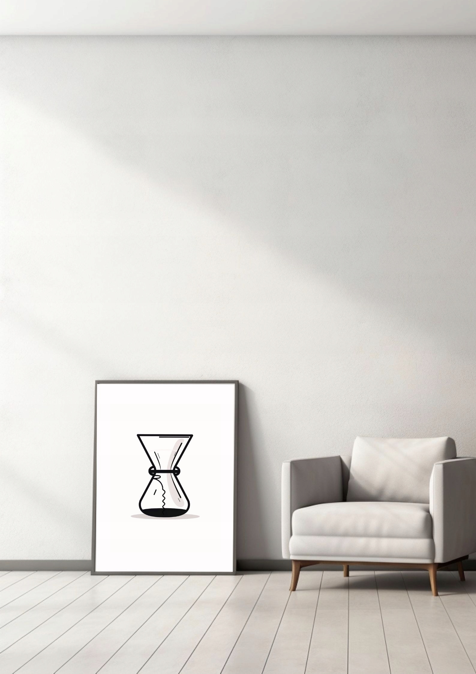 Freaks - Chemex plakat A2 (42x59,4cm) Tematyka czarno-białe