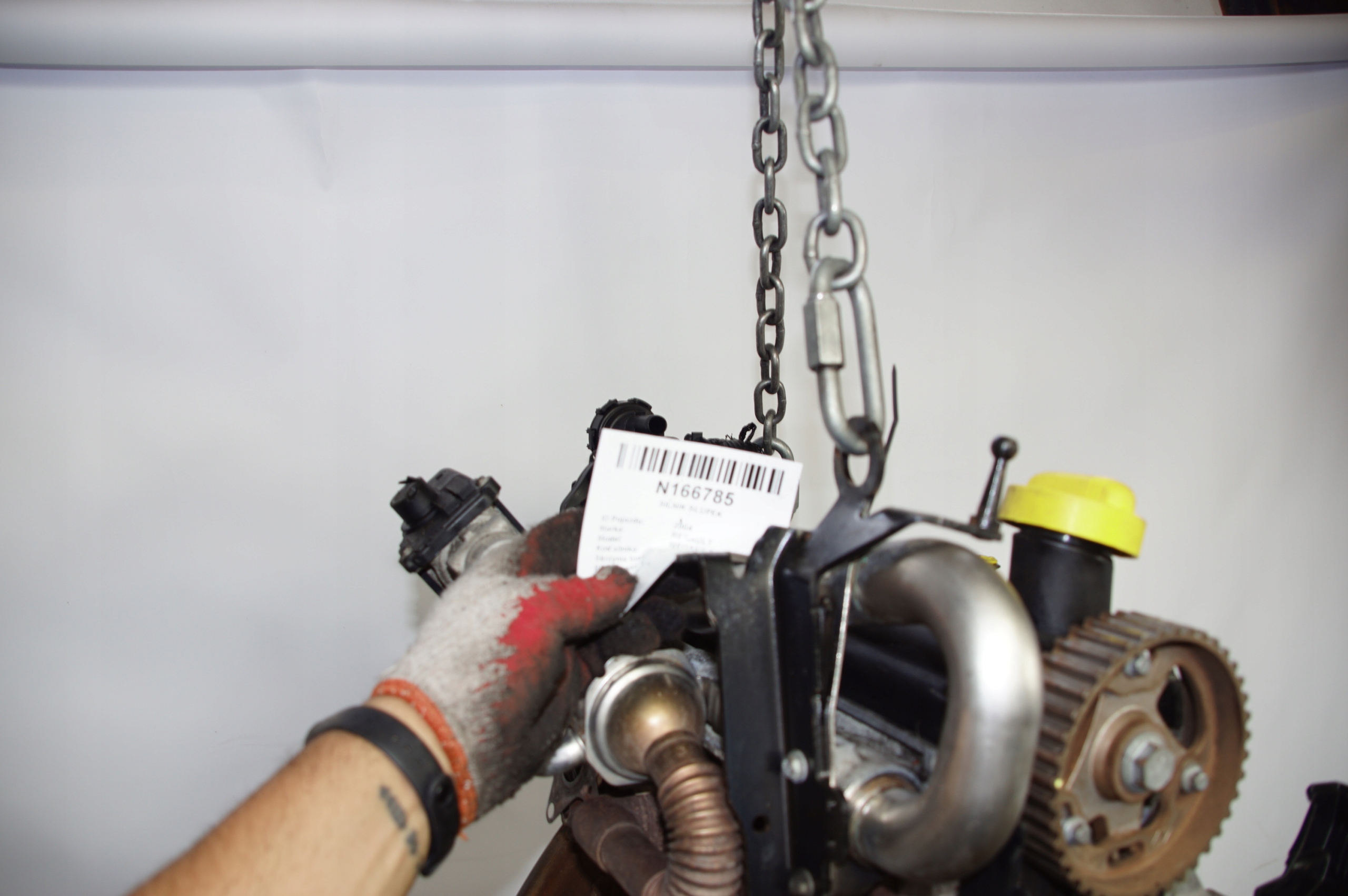 engine pillar K9K 724 1.5 DCI 85 KM RENAULT MEGANE II