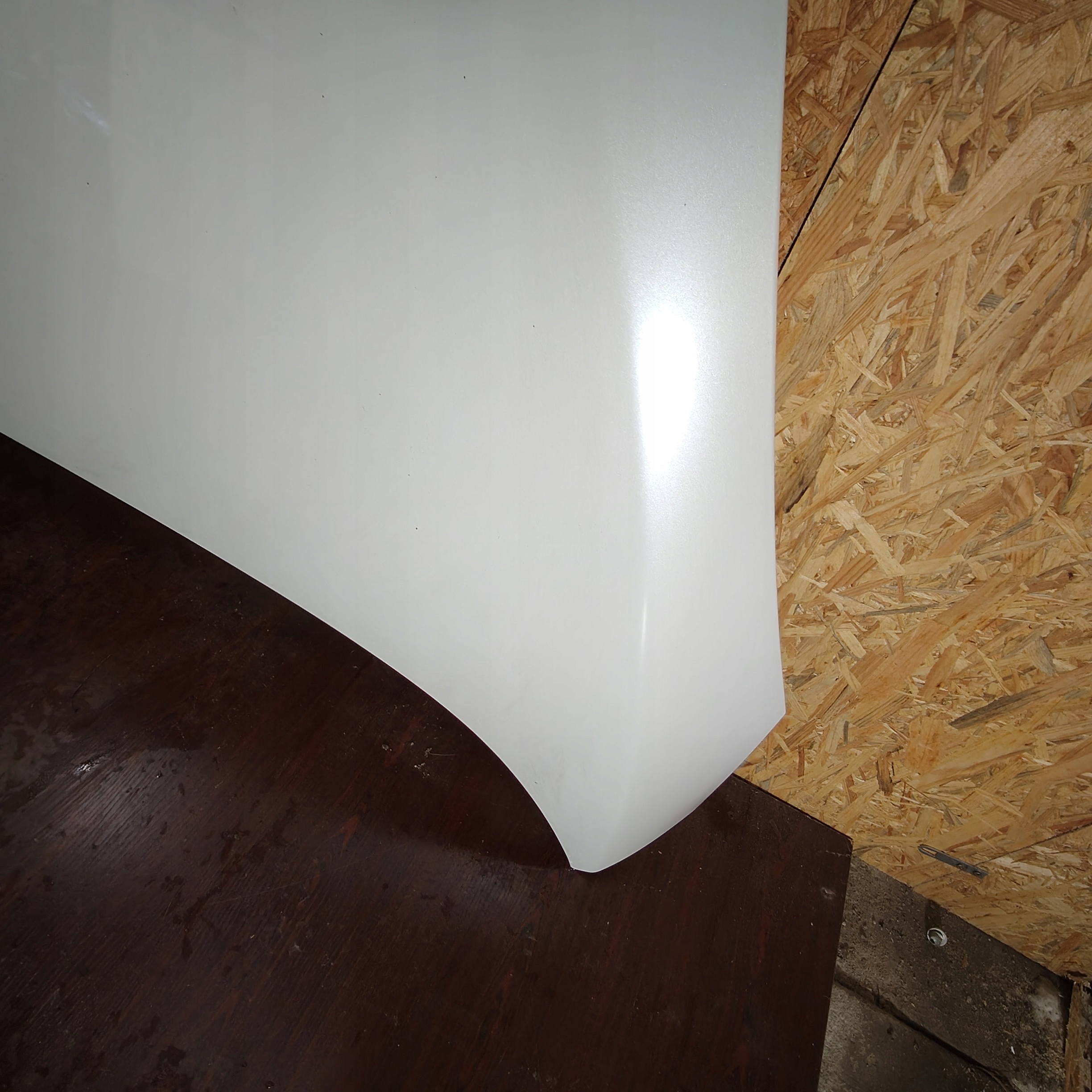bonnet front RENAULT SCENIC III LIFT BIALA PERLA