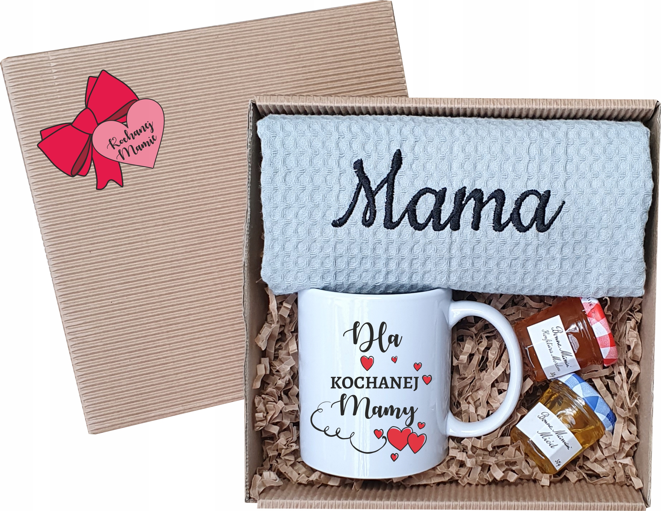 

Dla Mamy Zestaw Prezentowy Kubek Mama Haft