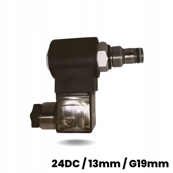 Spúšťací ventil (závit 19 mm) s magnetickou cievkou 24 DC