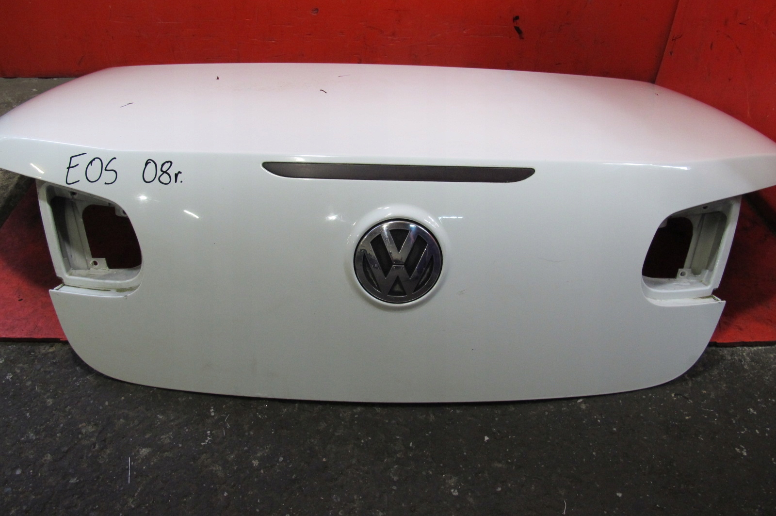 VW EOS 1F 06- trunk door boot rear part rear light STOP