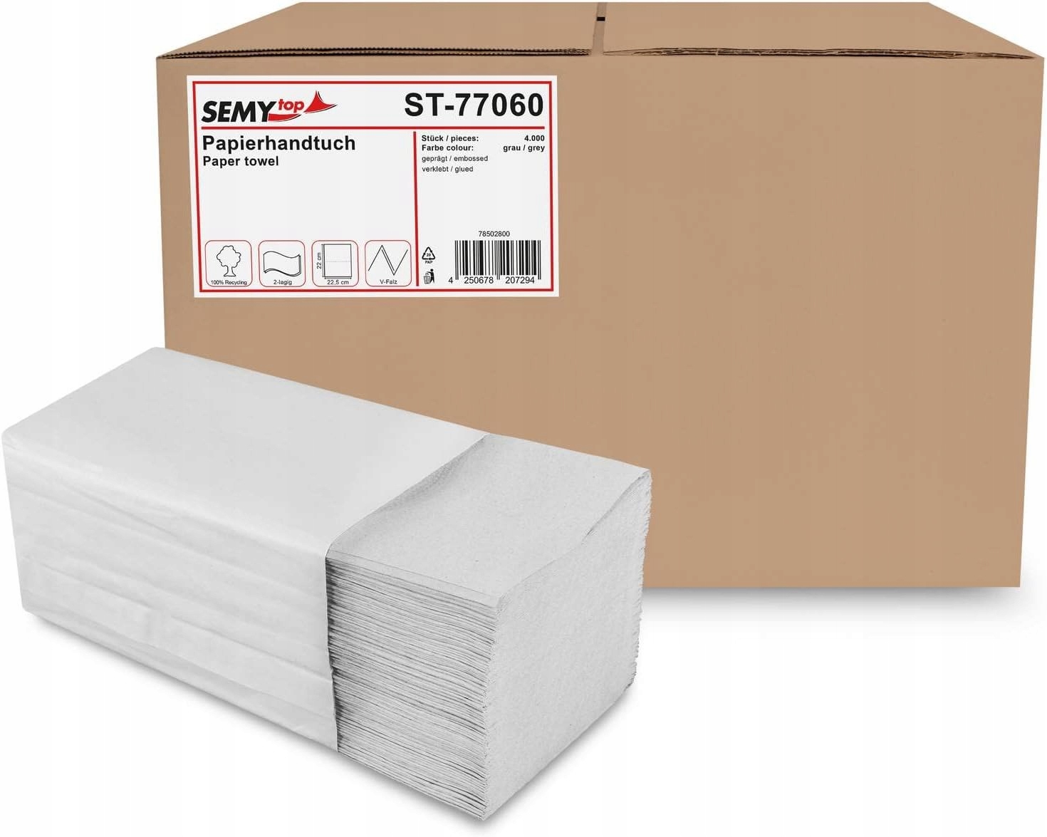 Levně Semy Top ST-77060 papírový skládací ručník Zz