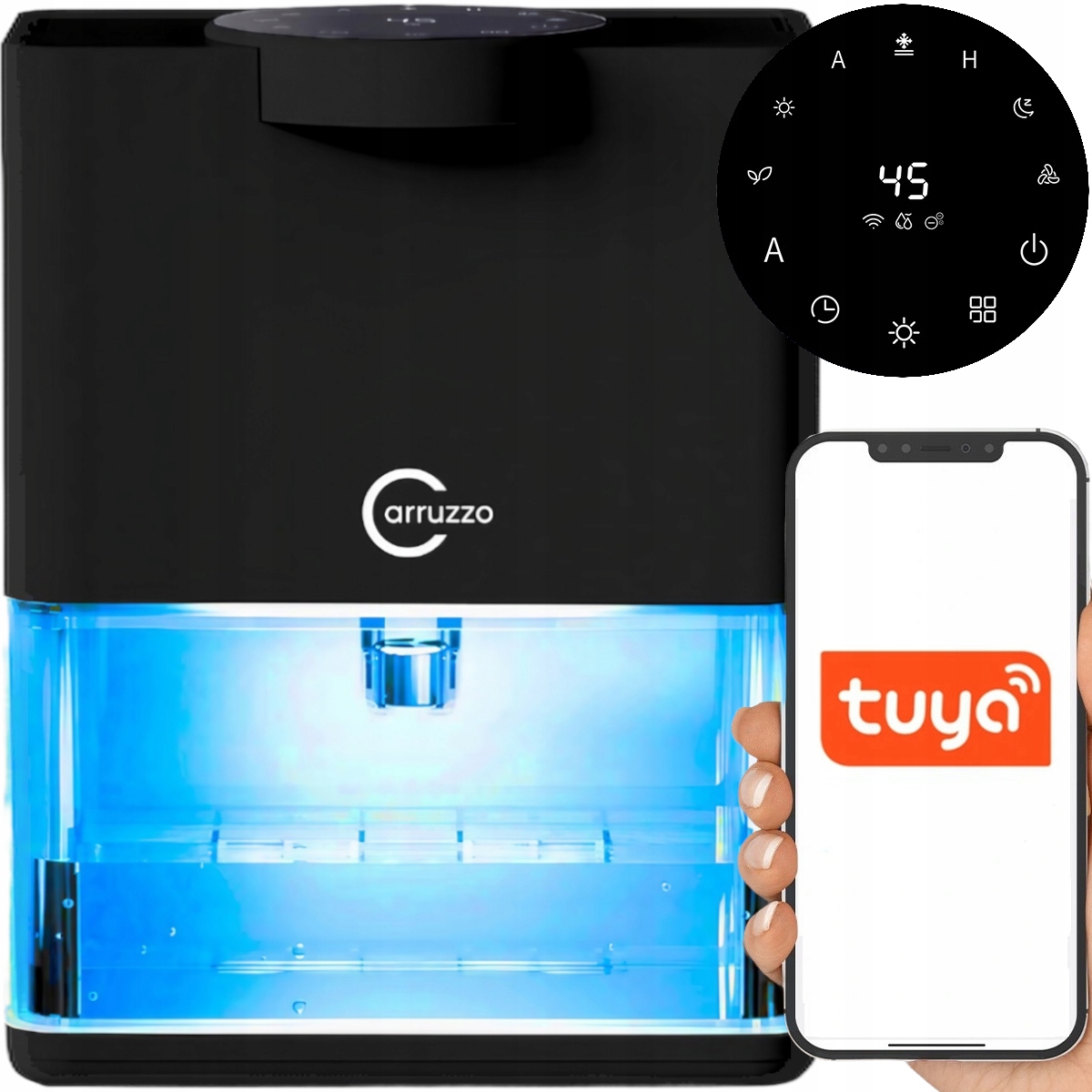 OSUSZACZ POWIETRZA POCHŁANIACZ WILGOCI SMART WIFI