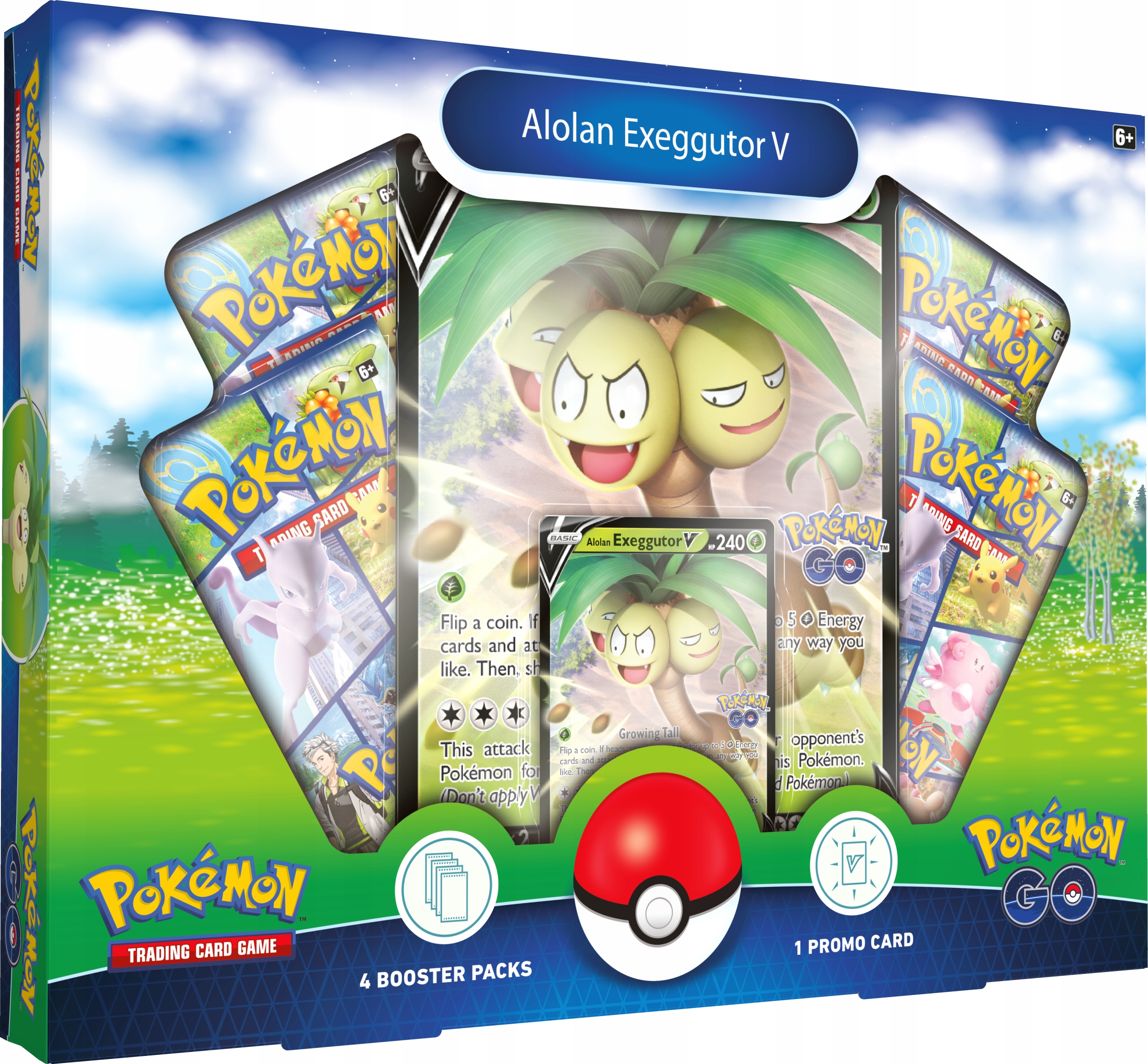 

Pokémon Tcg: Pokemon Go Alolan Exeggutor V