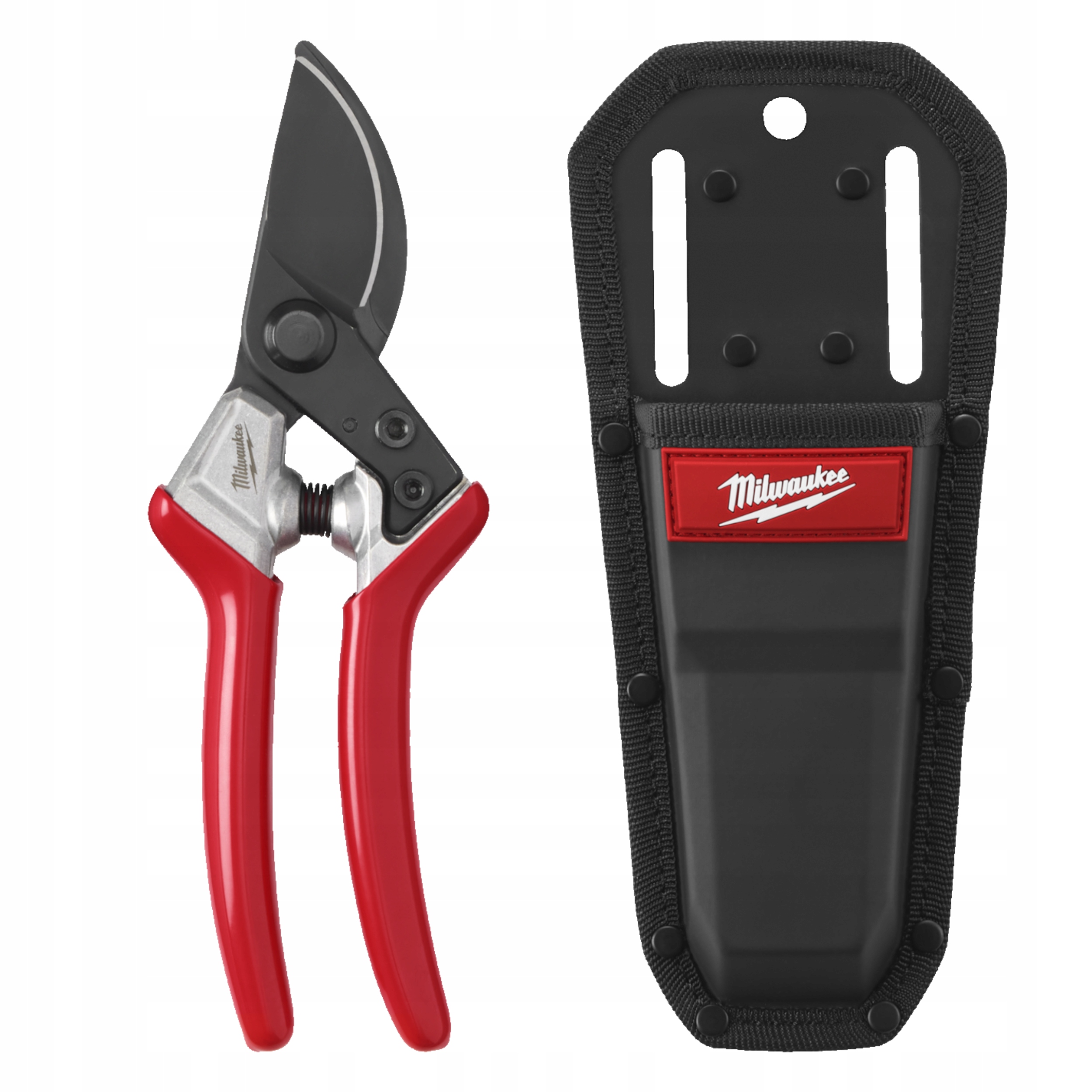 Sekator Ogrodowy Uniwersalny Nożyce Do Gałęzi Stal 25MM Z Kaburą Milwaukee