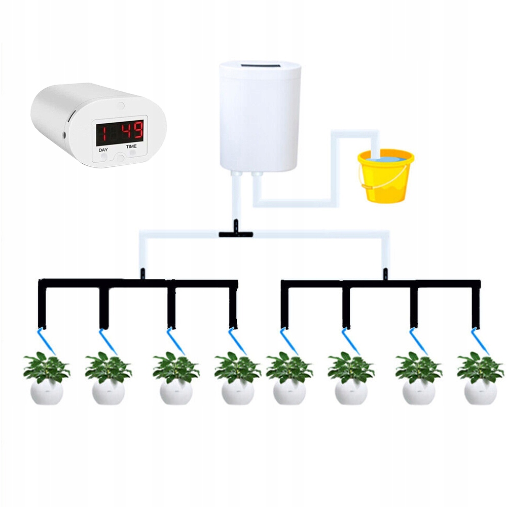 Automatický Systém Zavlažování Domácích Zavlažovačů Pro 8 Rostlin