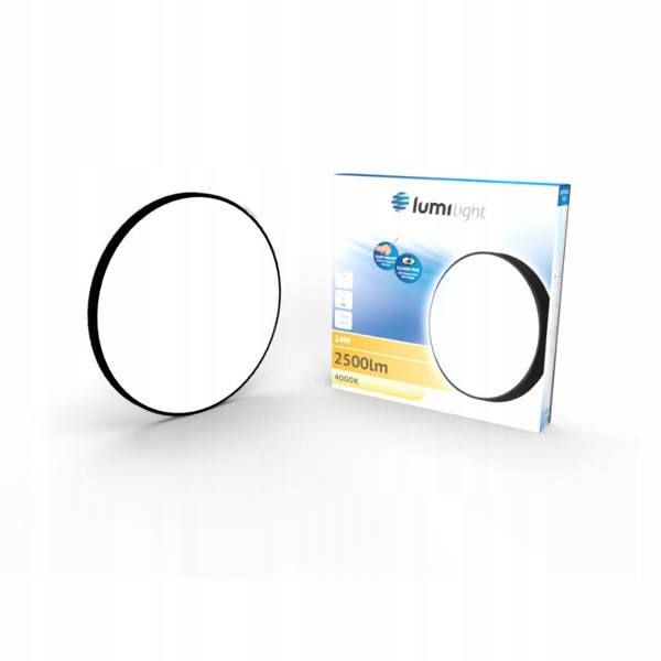 Zeus Led Stropní Svítidlo Panel Kulatý Kulatý Nástěnný 24W