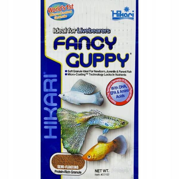 Hikari Krmivo pro gupíky a živice Fancy Guppy 1 kg