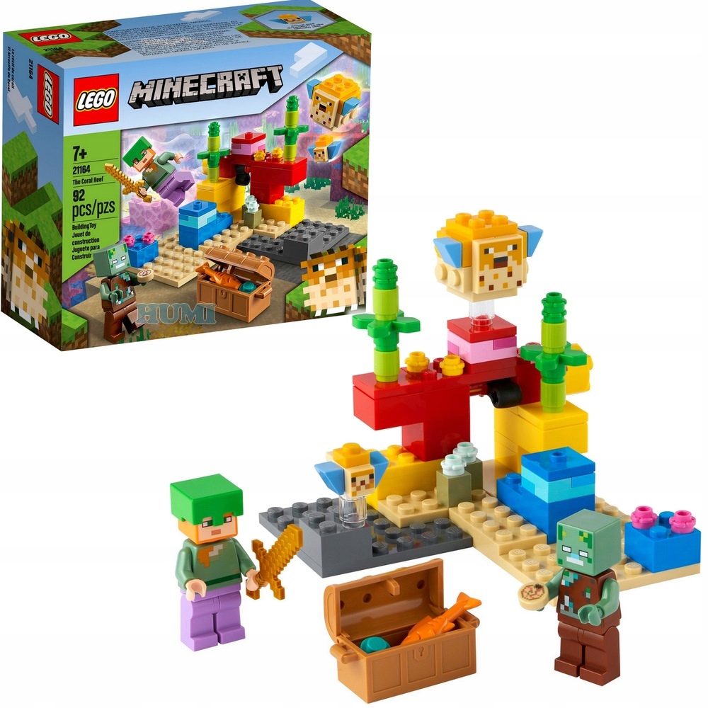 LEGO 21164 MINECRAFT коралловый Риф Алекс БЫСТРО