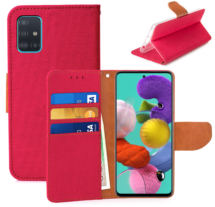 

Etui Portfel Canvas Do Samsung Galaxy A51 5G