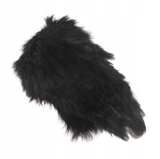 FFGene India Hen Saddles Dyed Black