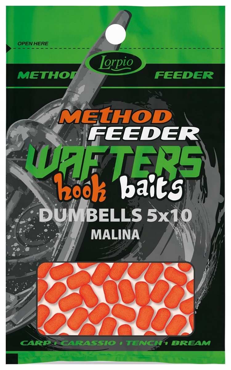 Waffters Lorpio Method Feeder 5X10MM Malina
