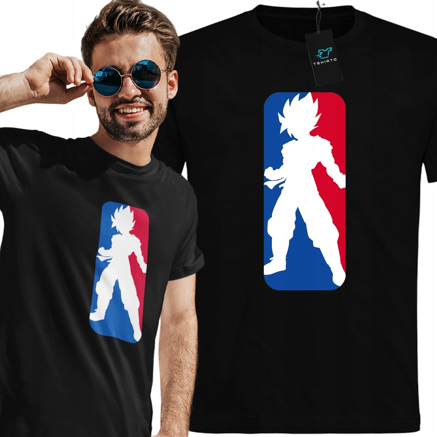 Męska Koszulka Dragon Ball Adidas Niska cena na Allegro