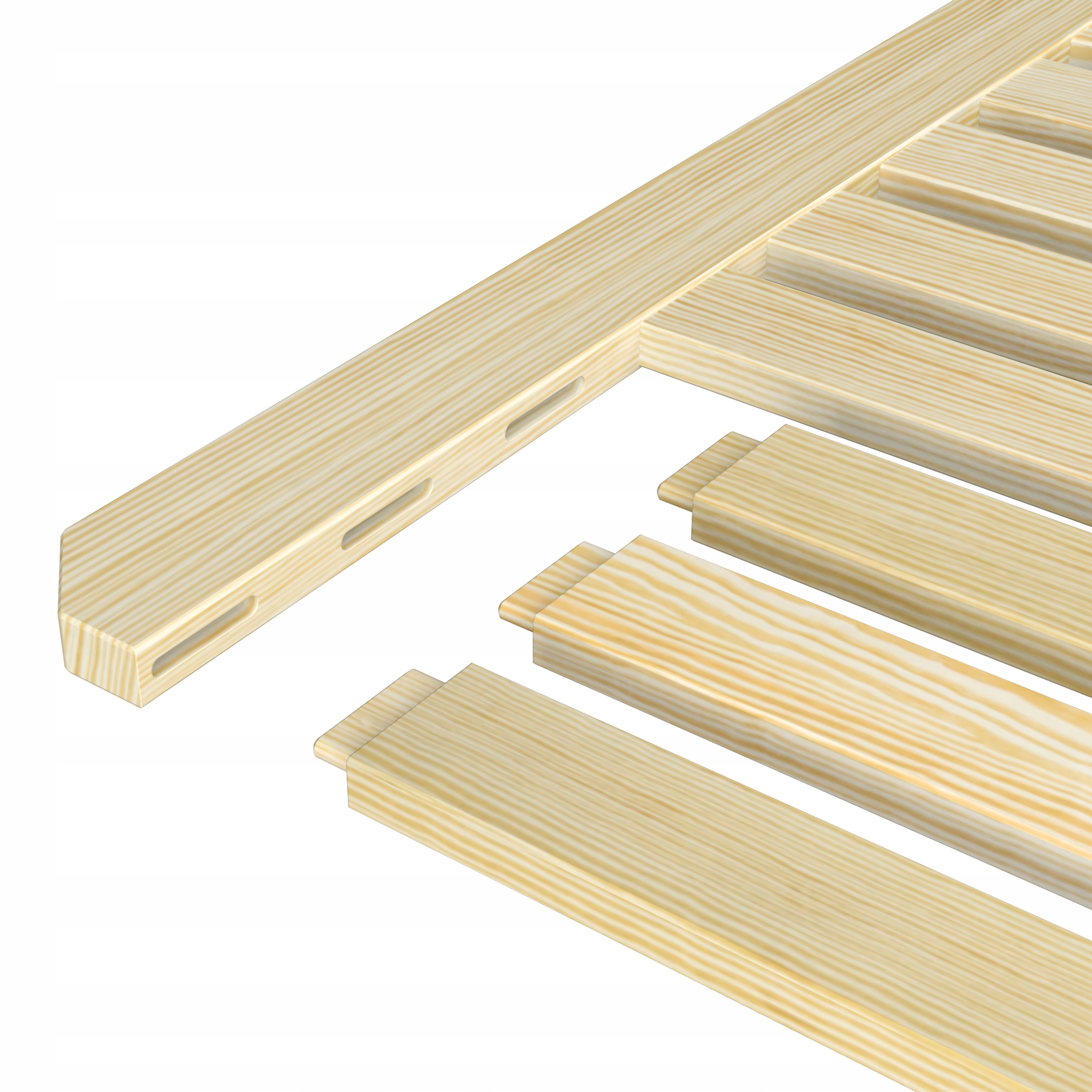 Łóżko piętrowe na antresoli drewniane N01 białe 80x200 Powierzchnia spania – szerokość (cm) 71-80 cm