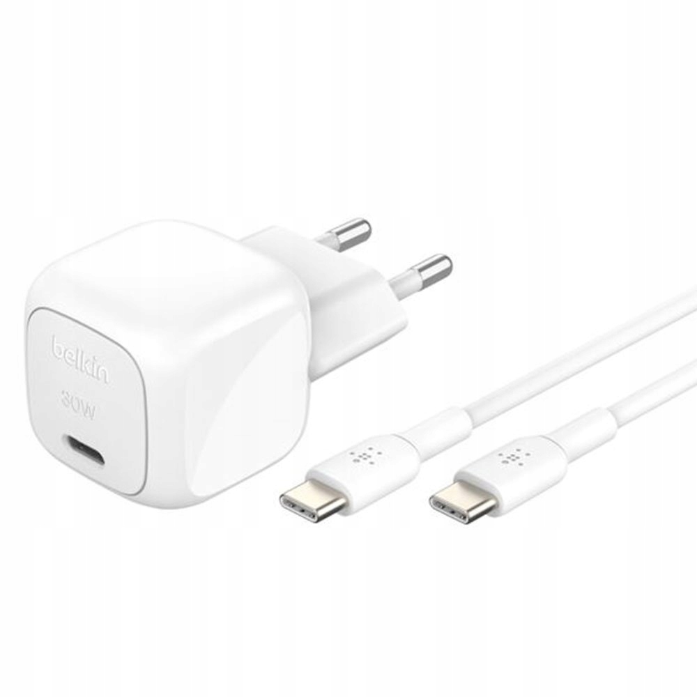 Belkin 30W Pd 3.1 Usb-c Wall Charger Usb-c/usb-c kábel 1m White…