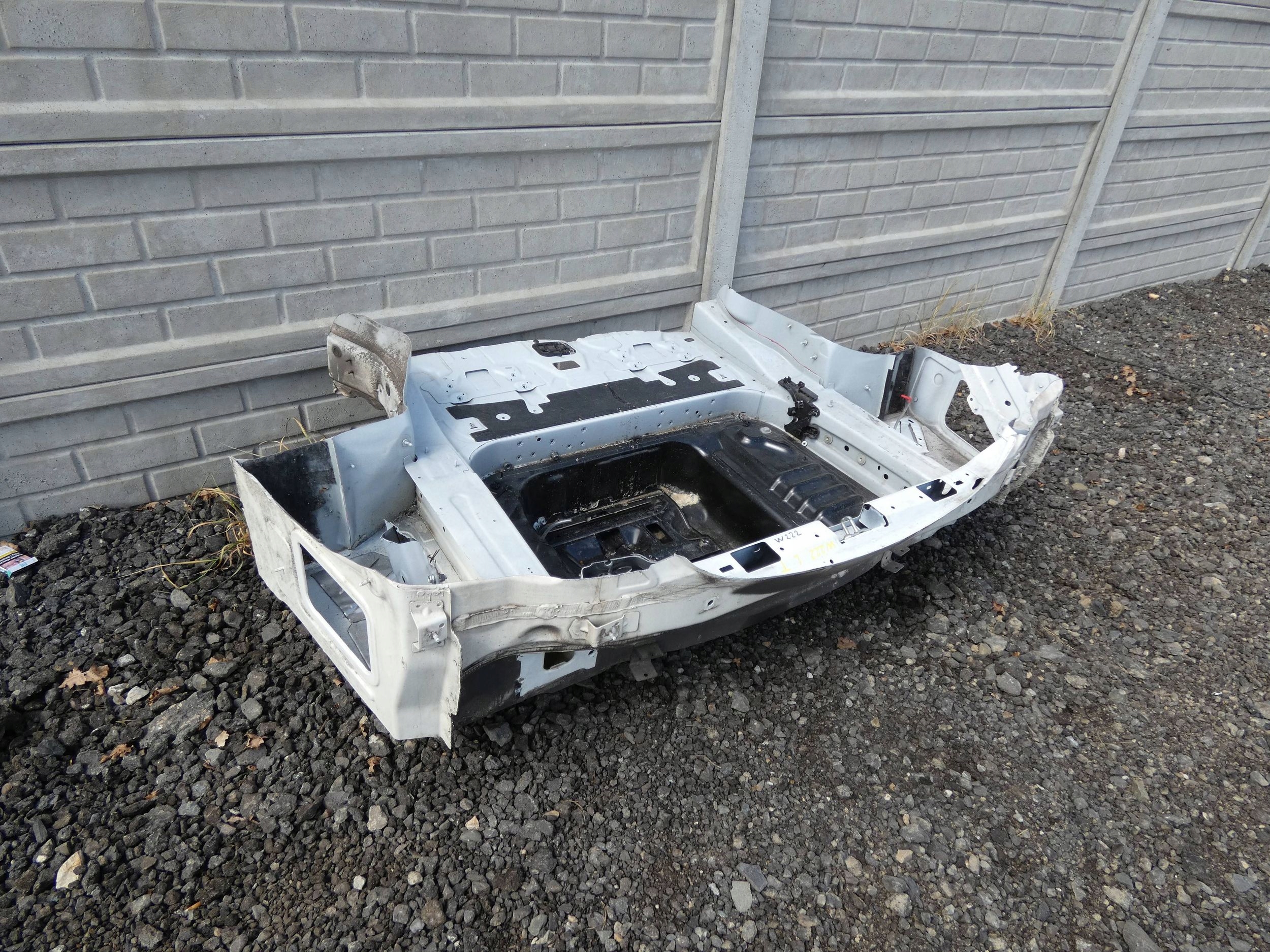 MERCEDES S KLASA W222 LONG sump rear panel quarter rear part